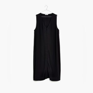 Black Madewell Button Down Dress